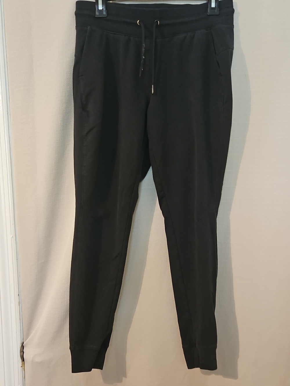 Women's Black Drawstring Jogger Pants
